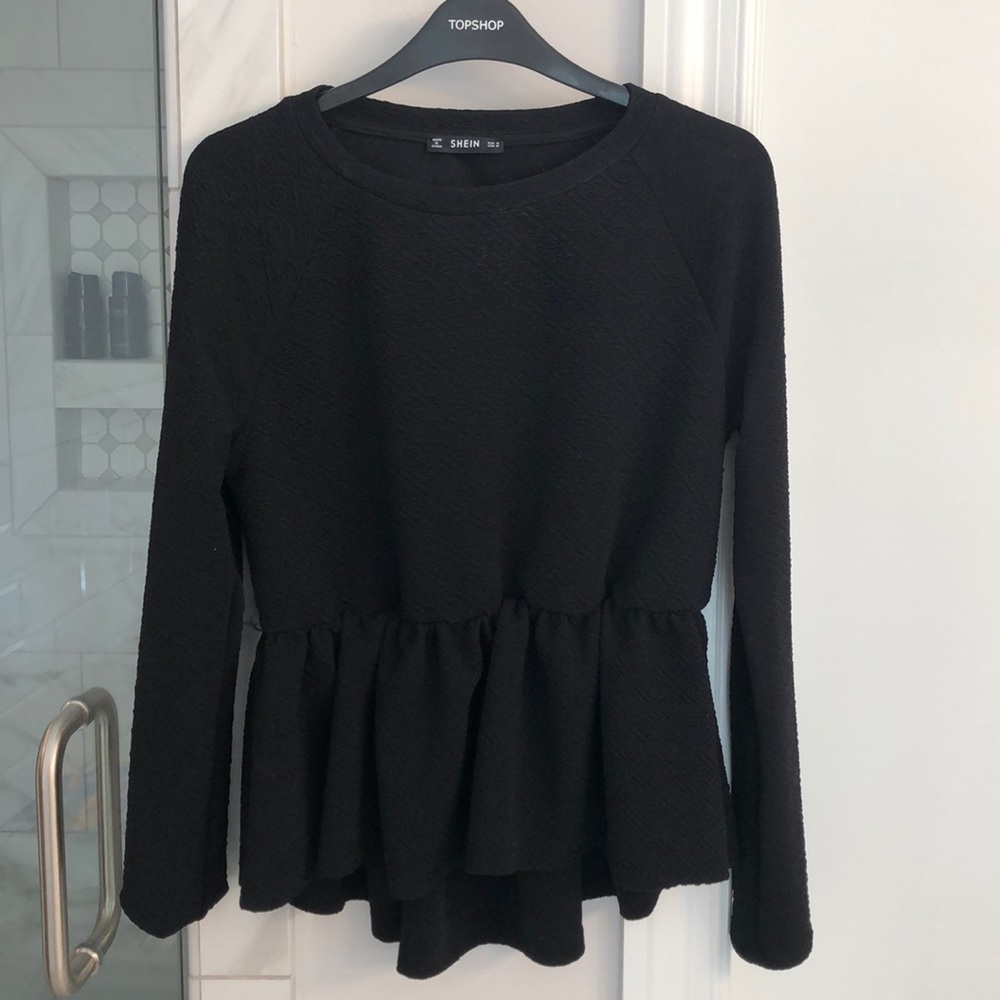 Shein peplum top